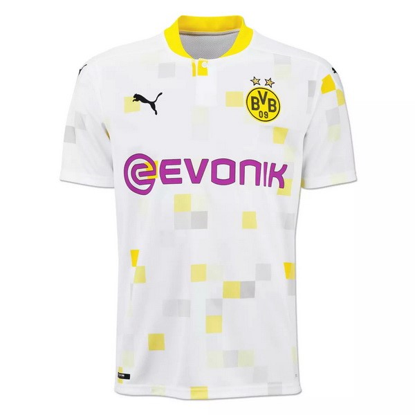 Thailande Maillot Football Borussia Dortmund Third 2020-21 Blanc